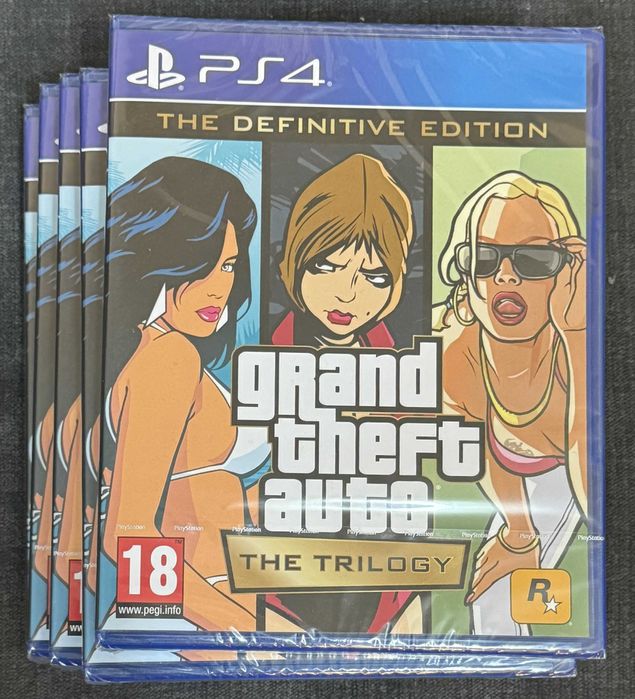 нова Grand Theft Auto Trilogy The Definitive Edition, GTA за PS4/PS5