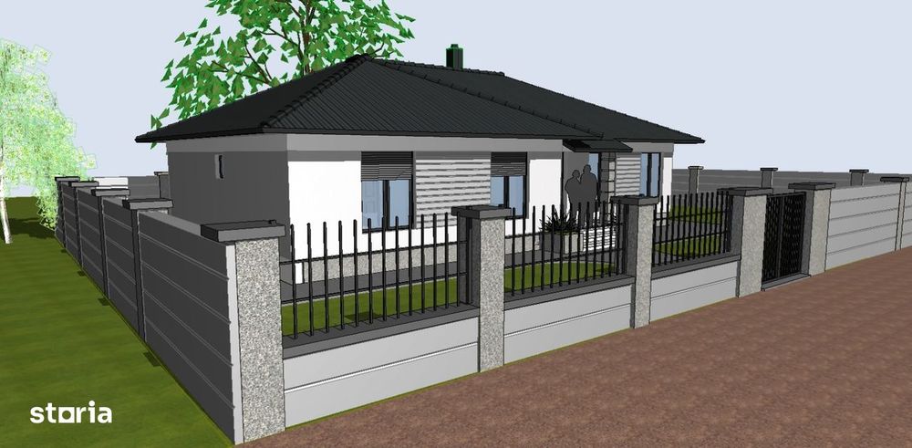 Teren cu proiect si autorizatie de constructie