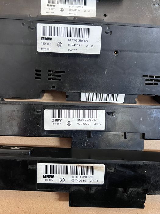 Butoane consolă BMW E39 încălzire scaune, scaune active, ASC DSC PDC