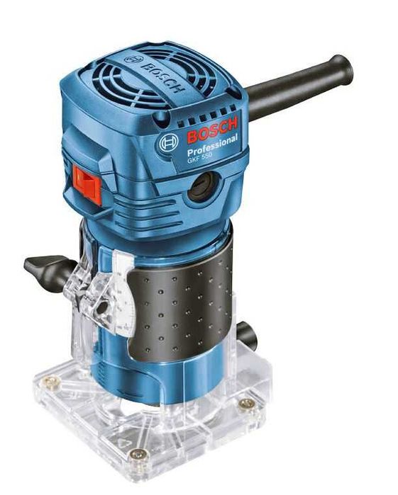 Оберфреза Bosch Professional GKF 550, 550 W, Фрезери 6мм