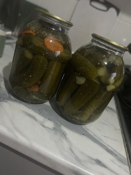 Соленые огрцы домашние