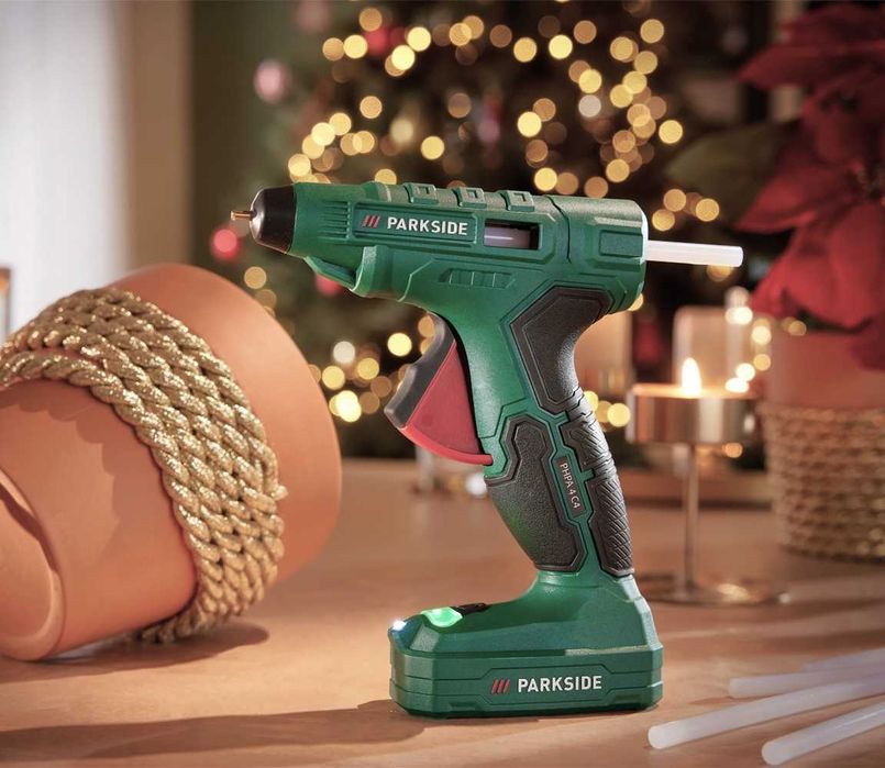 Pistol, aparat de lipit la cald cu acumulator, cu silicon tuburi, bare