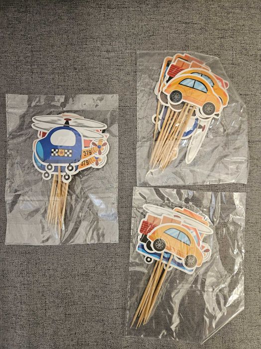 Украса за рожден ден на тема Превозни средства