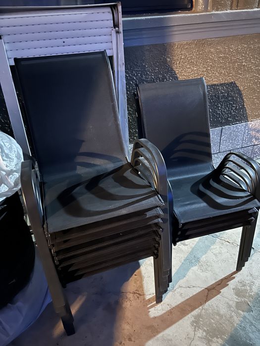 Scaune terasa aluminiu