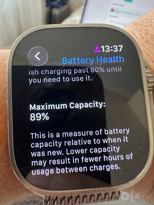 Apple Watch Ultra 2 Titanium case 49mm