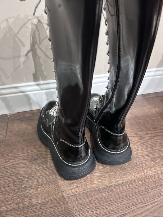 Сапоги ботинки обувь Alexander McQueen