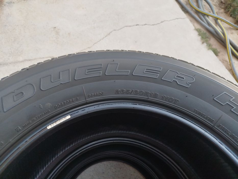 265 60 R18 Shina Brijistone 3 dona