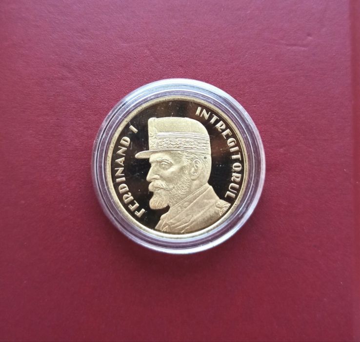 Lot monede 50 bani calitate proof, necirculante, de colectie 5 bucati