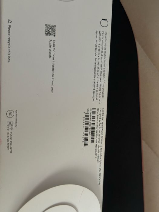 Apple watch se 2 starlight