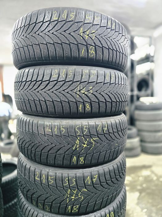 4x 215/55/17 M+S NEXEN 2018 Stare excelentă