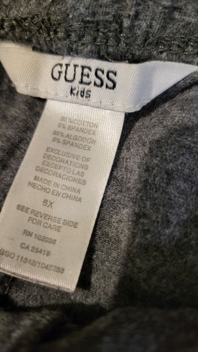 2 pantaloni (blugi și raiati) 6 ani USPA Ralph Lauren si colanti Guess