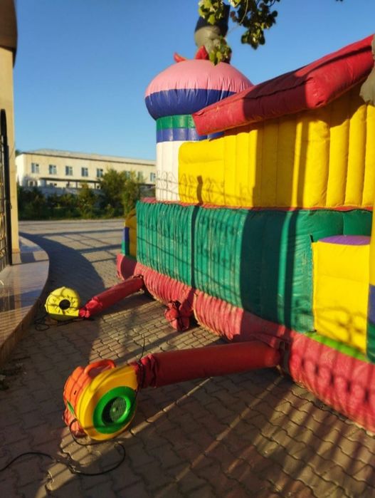 Детский батут с насосом