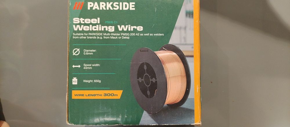 Sârmă pentru aparat de sudura Parkside+alte modele