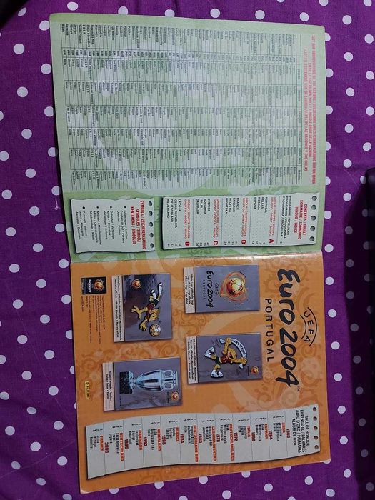 Албум Panini Uefa Euro 2004 Portugal