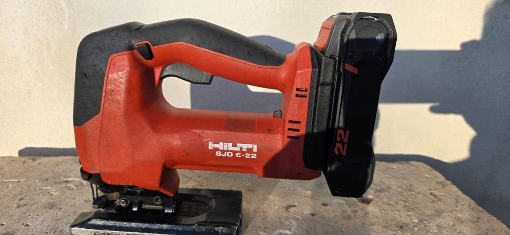 Fierăstrău pendular hilti sjd 6 22 nuron + baterie 4 amperi