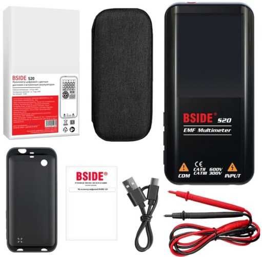 BSIDE S20 смарт Цифров интелигентен мултицет DC AC