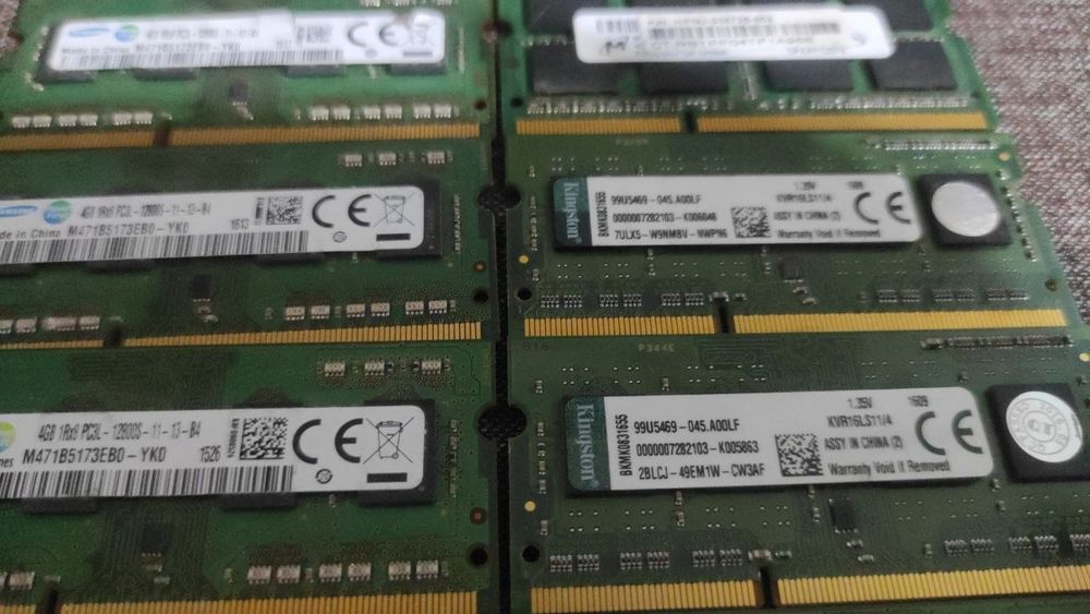 ОЗУ для ноутбука