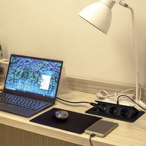 Разклонител за вграждане с 3 гнезда Izoxis