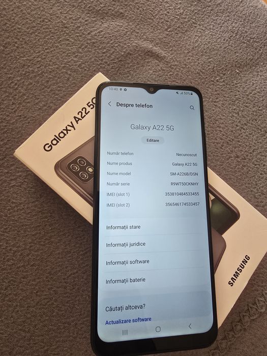 Samsung A22 5 G impecabil