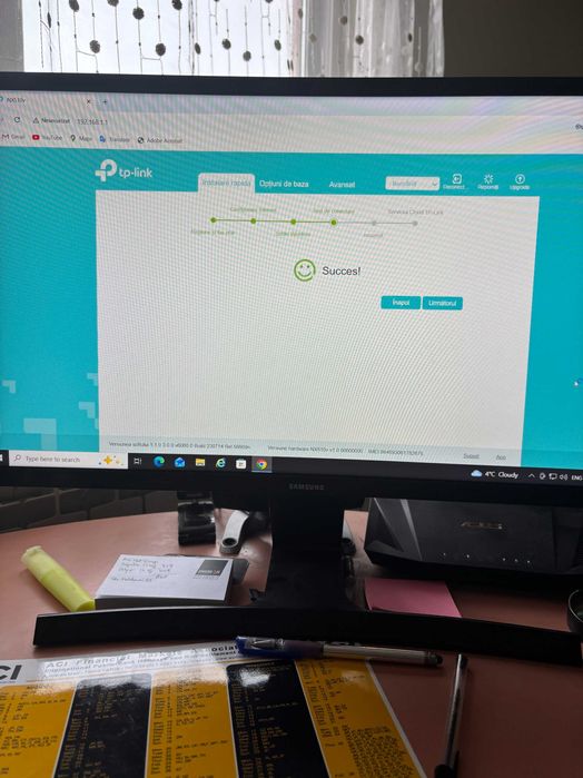 Router 5G Wireless TP-Link NX510v – în cutie, primit de la Orange