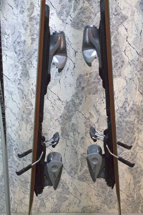 Горные лыжи Rossignol 162 см + крепления + палки