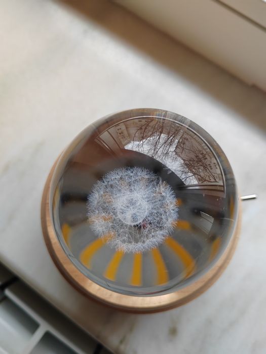 Cristal cu cutie muzicală