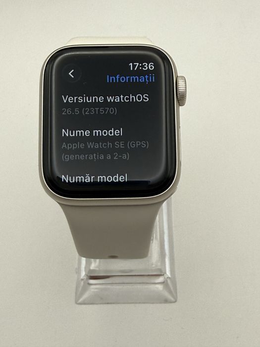 Apple Watch SE 2 40mm Ca Nou Baterie 100% Garantie 12 Luni , AMANET NO LIMIT.