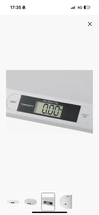 Cantar digital nou pentru bebelusi Topcom