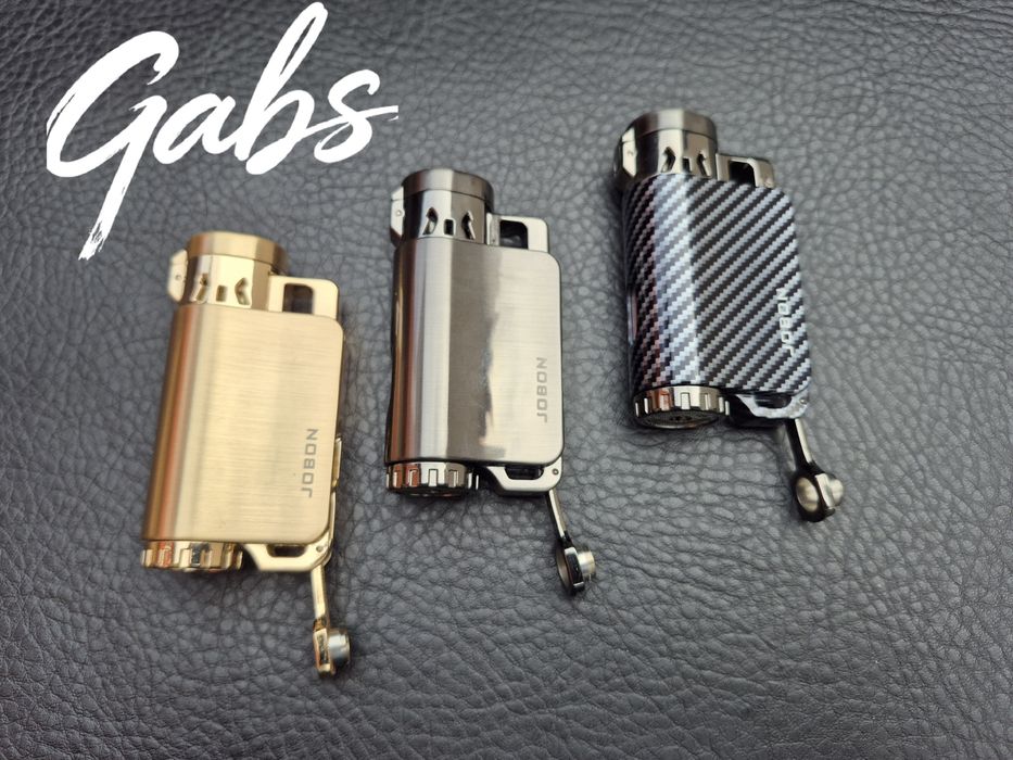 Запалка за пури JOBON в подаръчна кутия,три цвята L-0304