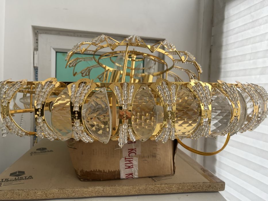 Люстра хоустальная (1*1 большая )