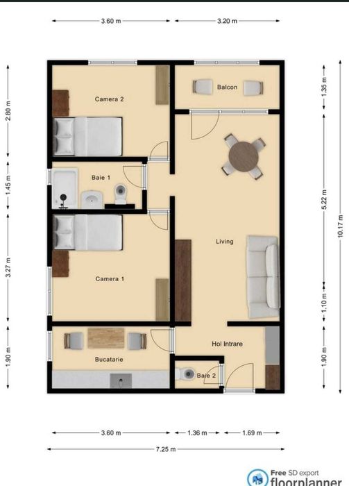 Inchiriez apartament 3 camere 7 Noimbrie, Spital, Umfst