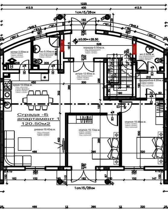 Тристаен апартамент 121 кв.м за продажба в Каменар | Проект IT Village