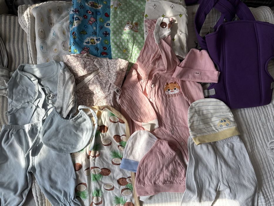 Одежда для малышей 0-9мес