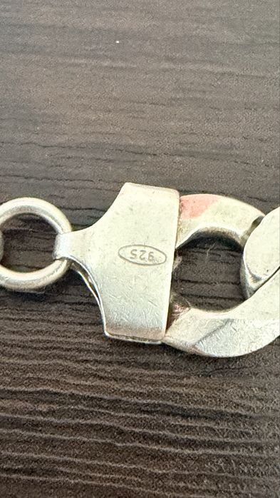 Серебряная цепь мужская 925