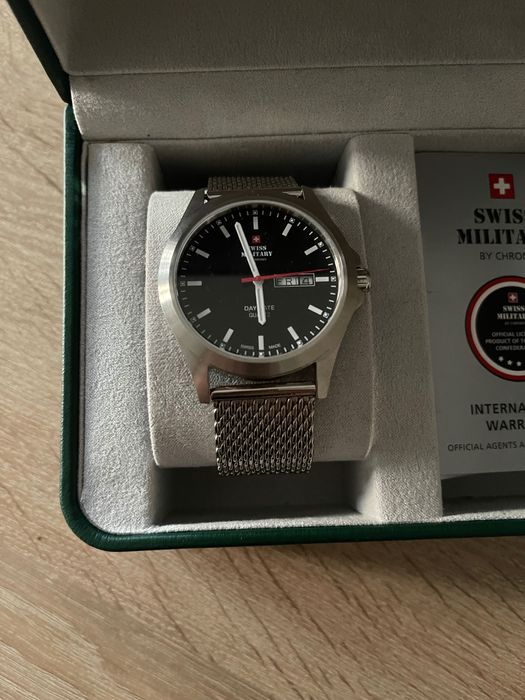 Мъжки часовник Swiss Military By Chrono SMP36040.09, 42mm, 5ATM