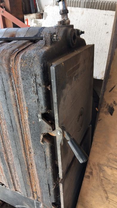 Vand  capac față /componente, centrala  pe lemne Romstal