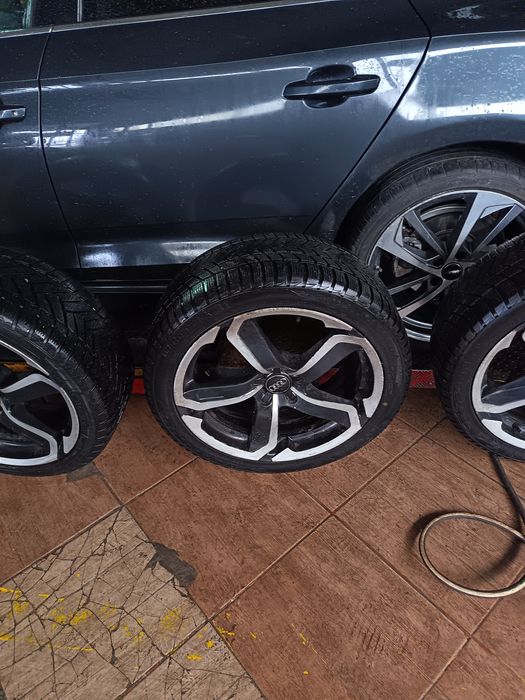 Jante R19 cu anvelope MS 255x40, Audi, WV, Skoda, BMW, Mercedes