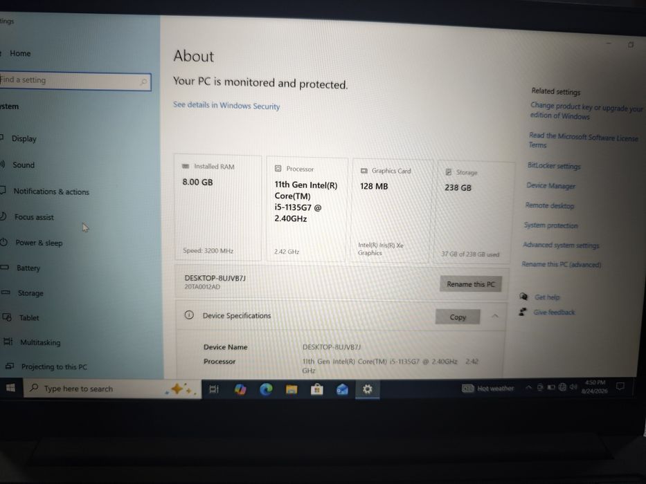 Lenovo i5-1135 G7 IDEAL