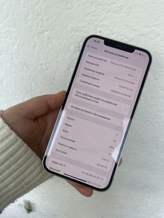iPhone 12 Pro max 128 gb