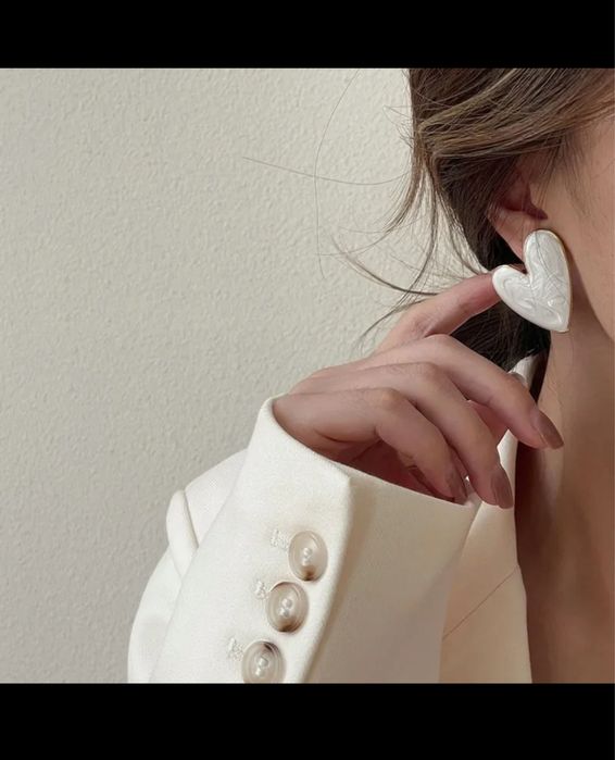 Лот обеци/обици сърца лято ‘24