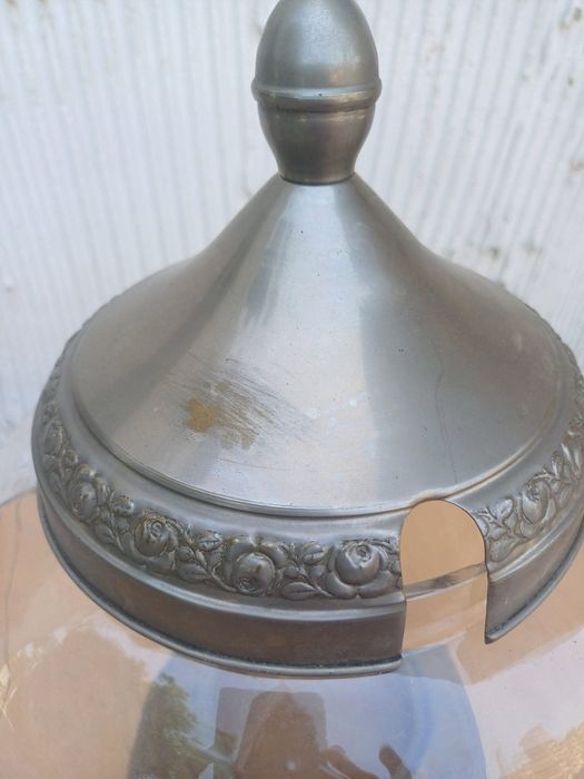 Vintage стъклен буркан