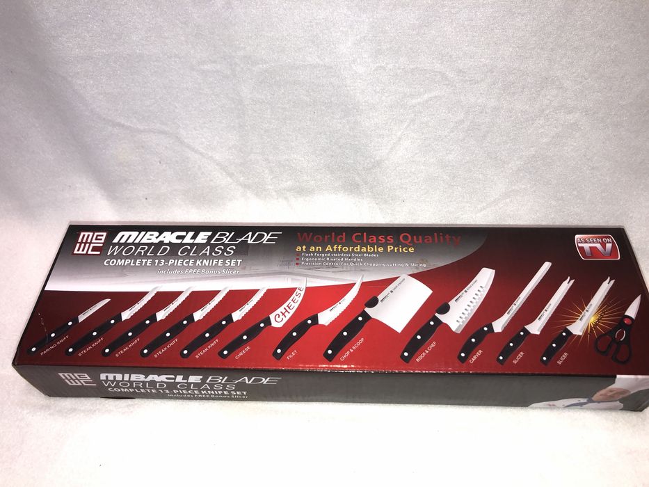 Set cutite noi in cutie pentru bucatarie etc