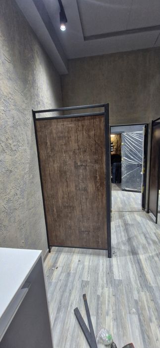 Гардероб! Раздевалка! Кабина лофт garderob стеллаж