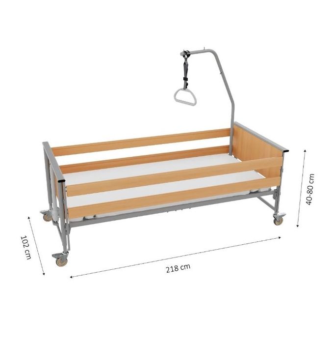 Vând Pat Medical Electric Burmeier Dali 90×200 cm – stare foarte bună