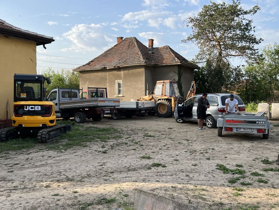 Услуги с Мини Багер 3,5 т и Самосвал