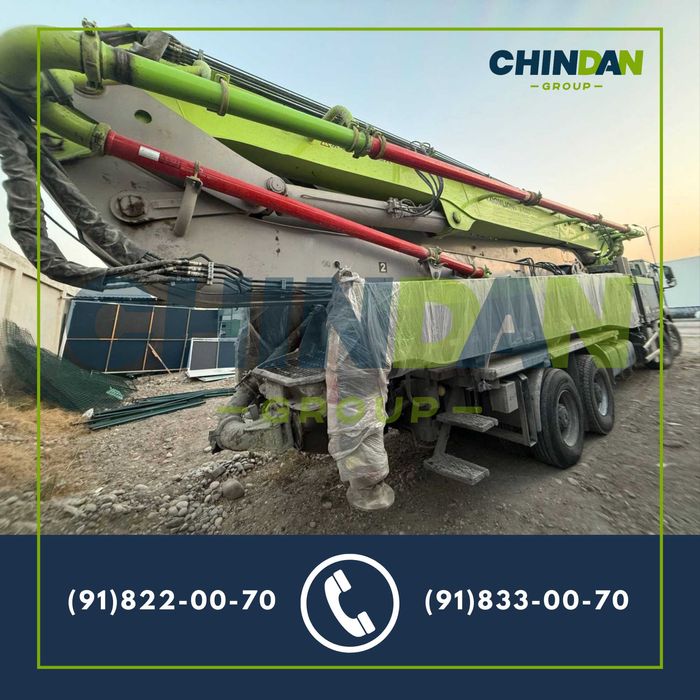 Автобетононасос Zoomlion 62 метр шасси Sitrak в продаже