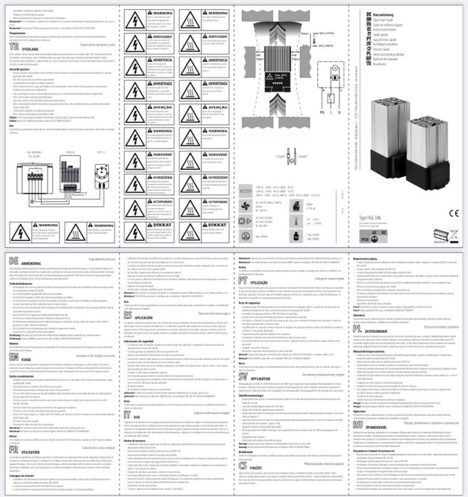 Incalzitor tobou PLC echipament industrial STEGO HGL 046 250W