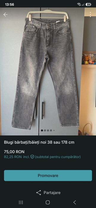 Blugi barbati 38 noi