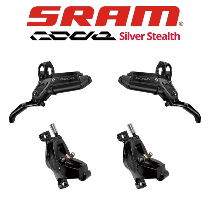 2024 Sram Code Stealth Silver спирачки за велосипед