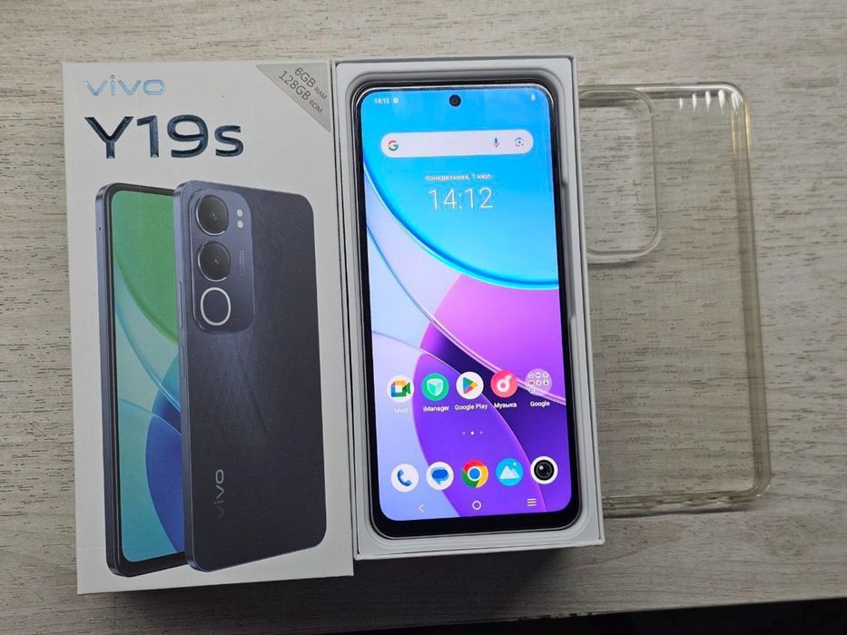 vivo y19s 128/6gb xotira holati ideal kor dol full telefoni aybi yo